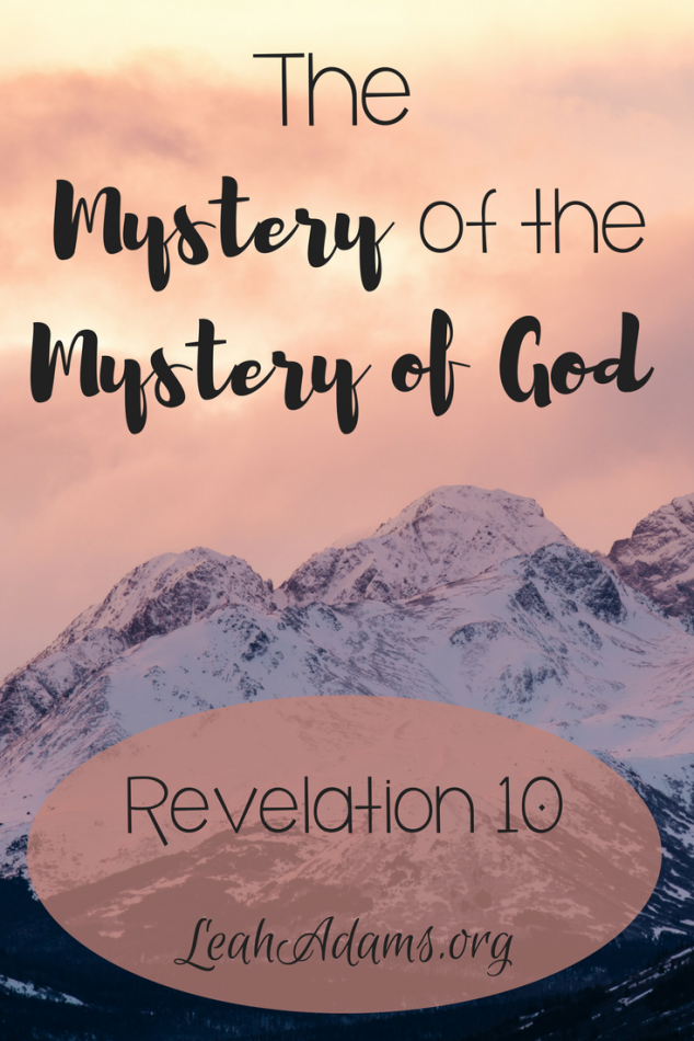 The Mystery of the Mystery of God